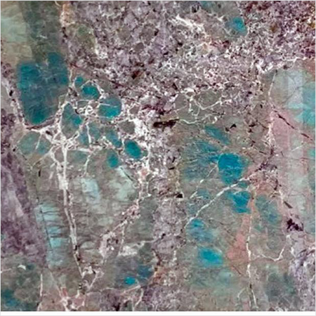 Prezio Stone Translucent Quartzite Slab Program - amz finish swatch