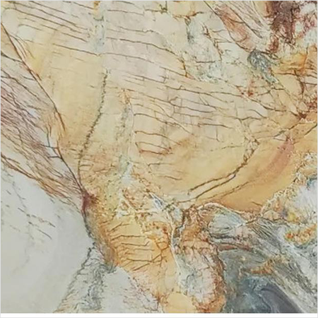 Prezio Stone Translucent Quartzite Slab Program - aqa finish swatch