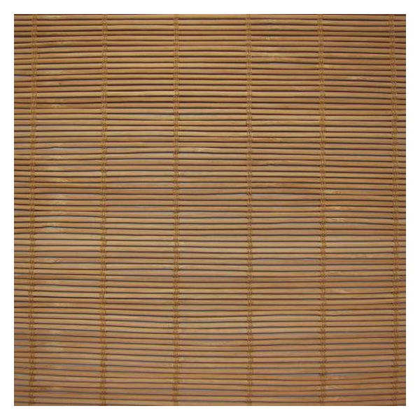 Vanguard Shade Cordless Woven Wood Shade, Natural Bamboo, Custom Cut - Aruba Raffia colorway swatch