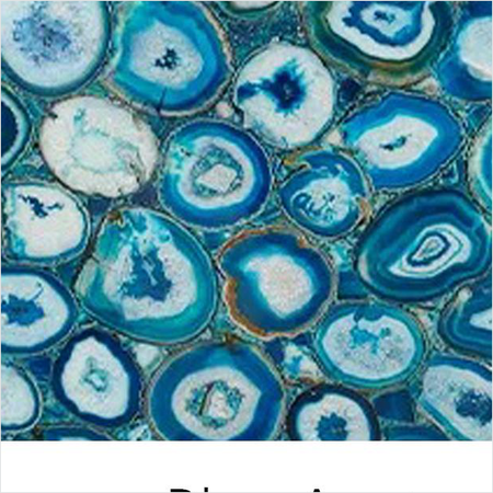 Prezio Stone Translucent Semi-Precious Slab Program - bag finish swatch