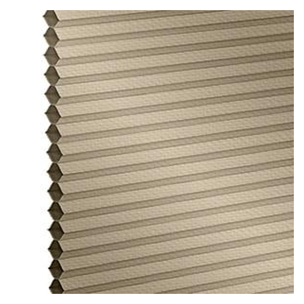 Vanguard Shade Day Night Cordless Cellular Shade, Dual Fabric, Custom Cut - Beige colorway swatch