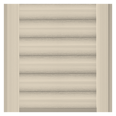Vanguard Shade Motorized Zebra Shade, Rechargeable, Custom Cut - Beige colorway swatch