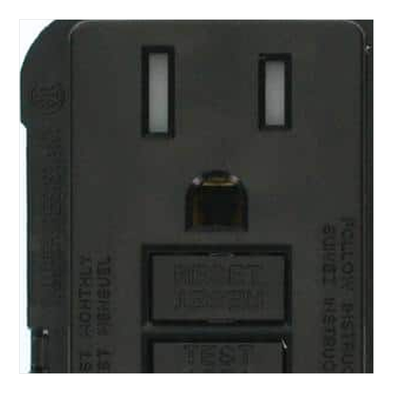 Light Archon Sentinel 15A Self-Test GFCI Duplex Outlet - construction detail