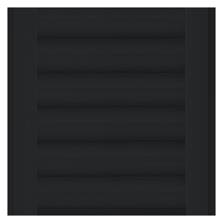 Vanguard Shade Motorized Zebra Shade, Rechargeable, Custom Cut - Black colorway swatch