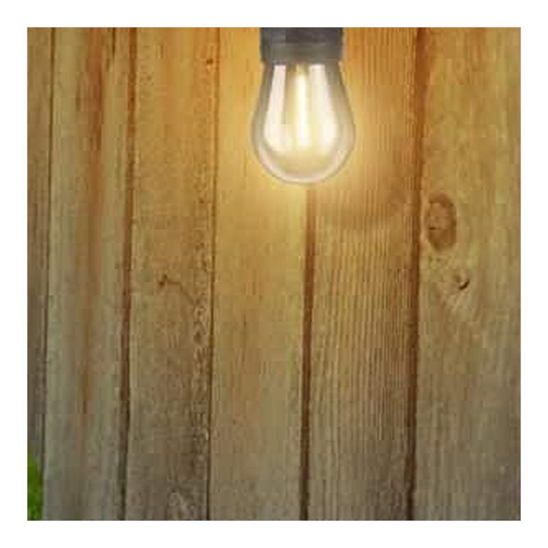 Light Archon Veranda S14 Filament LED Patio Light Strand, Indoor and Outdoor - construction detail