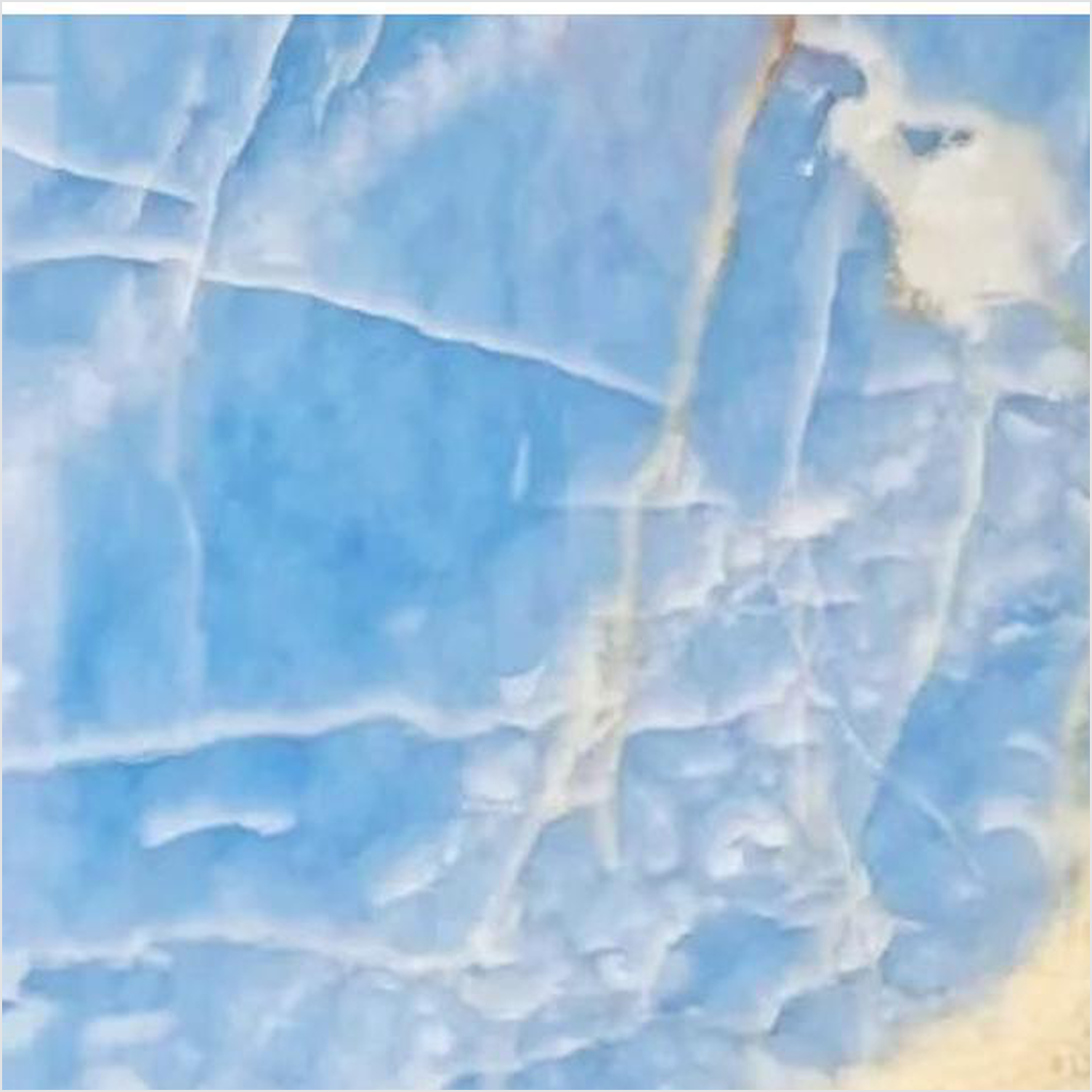 Prezio Stone Translucent Onyx Slab Program - bon finish swatch