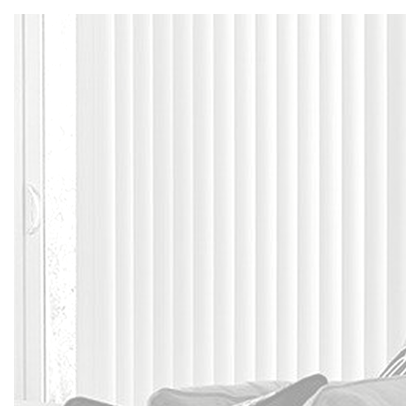Vanguard Shade Wood Cornice, Custom Width - Bright White colorway swatch