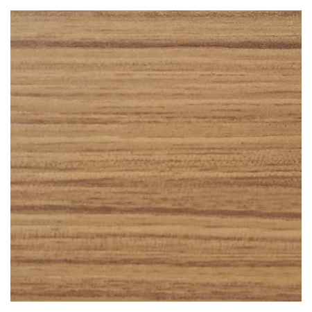 Vanguard Shade 2 in. Designer Routeless Faux Wood Blind, Custom Cut Width - Brushed Oak colorway swatch