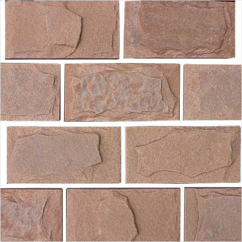 Prezio Stone Cobblecrest Mushroom Stone Wall Brick - c10 finish swatch