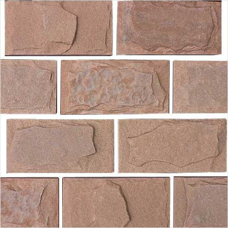 Prezio Stone Cobblecrest Mushroom Stone Wall Brick - c10 finish swatch
