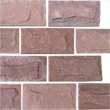 Prezio Stone Cobblecrest Mushroom Stone Wall Brick - c11 finish swatch