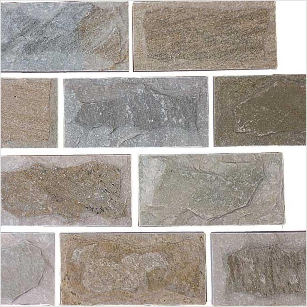 Prezio Stone Cobblecrest Mushroom Stone Wall Brick - c1 finish swatch