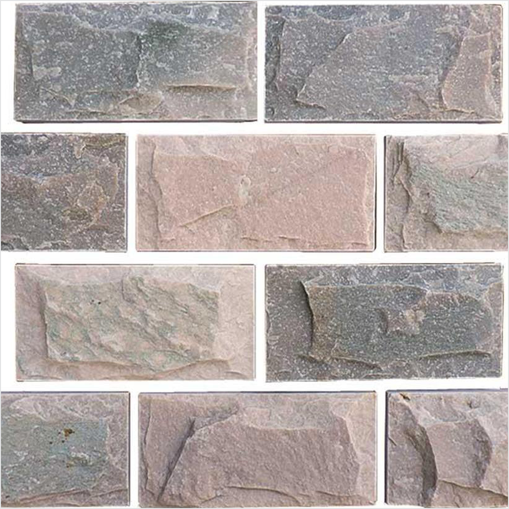 Prezio Stone Cobblecrest Mushroom Stone Wall Brick - c2 finish swatch