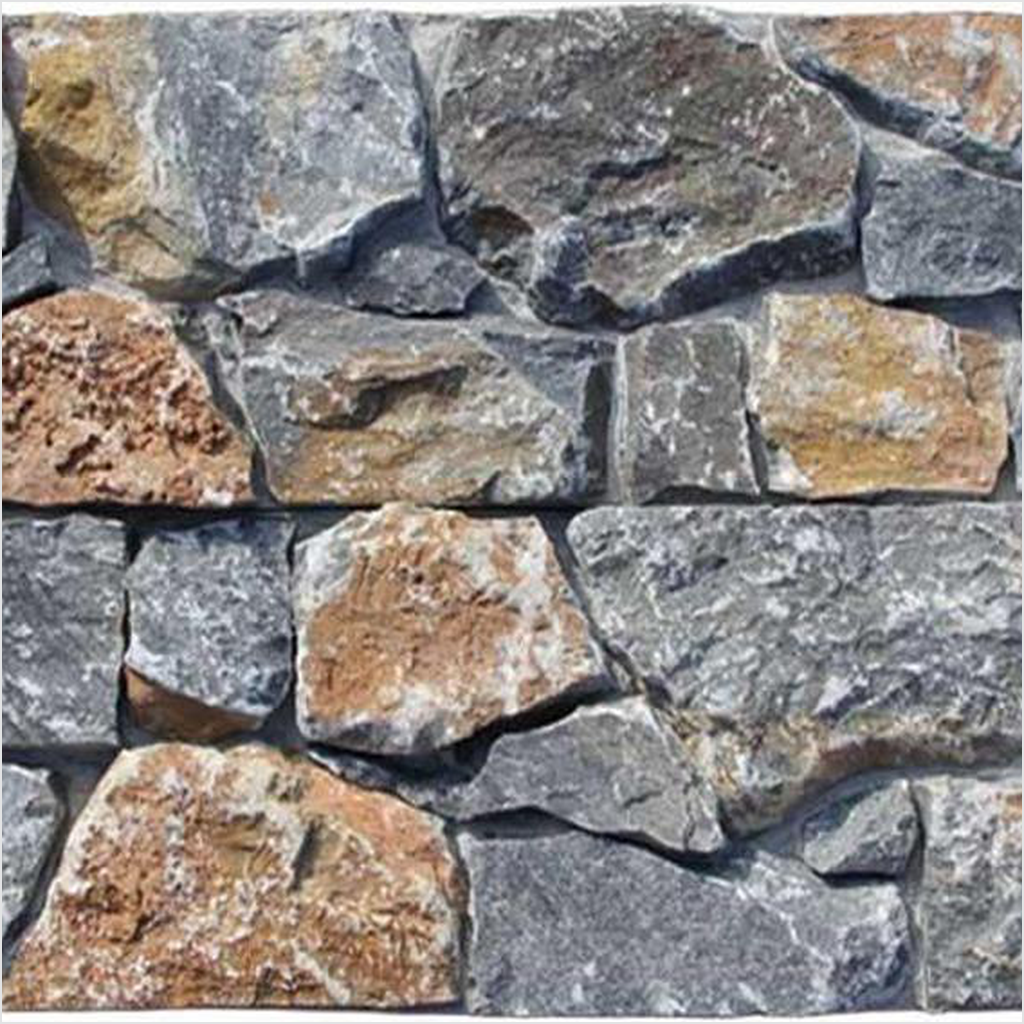 Prezio Stone Stonebrook Fieldstone Panel, Cement Backed - c4 finish swatch