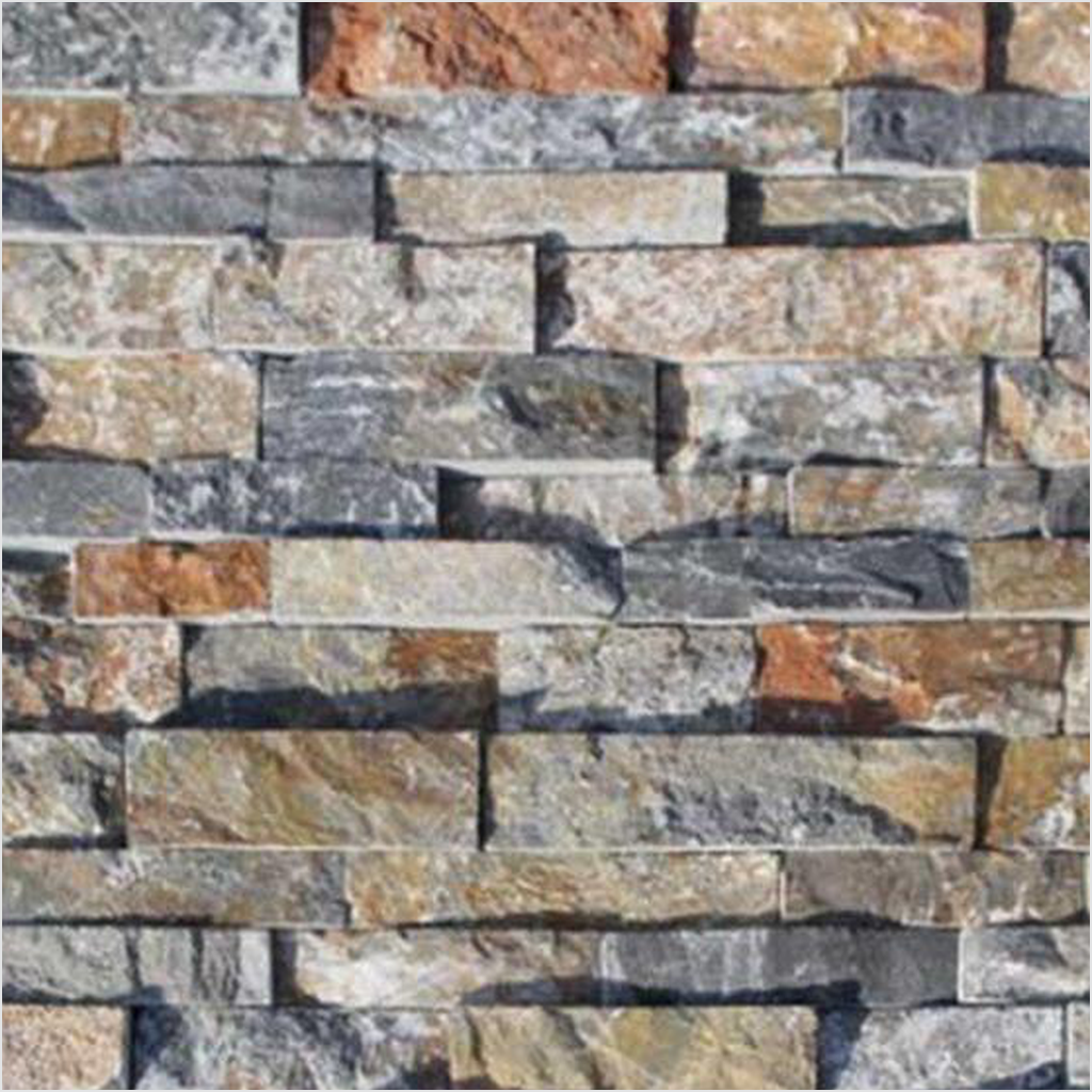 Prezio Stone Wildcreek Quartzite Ledger Stone Panel - c5 finish swatch