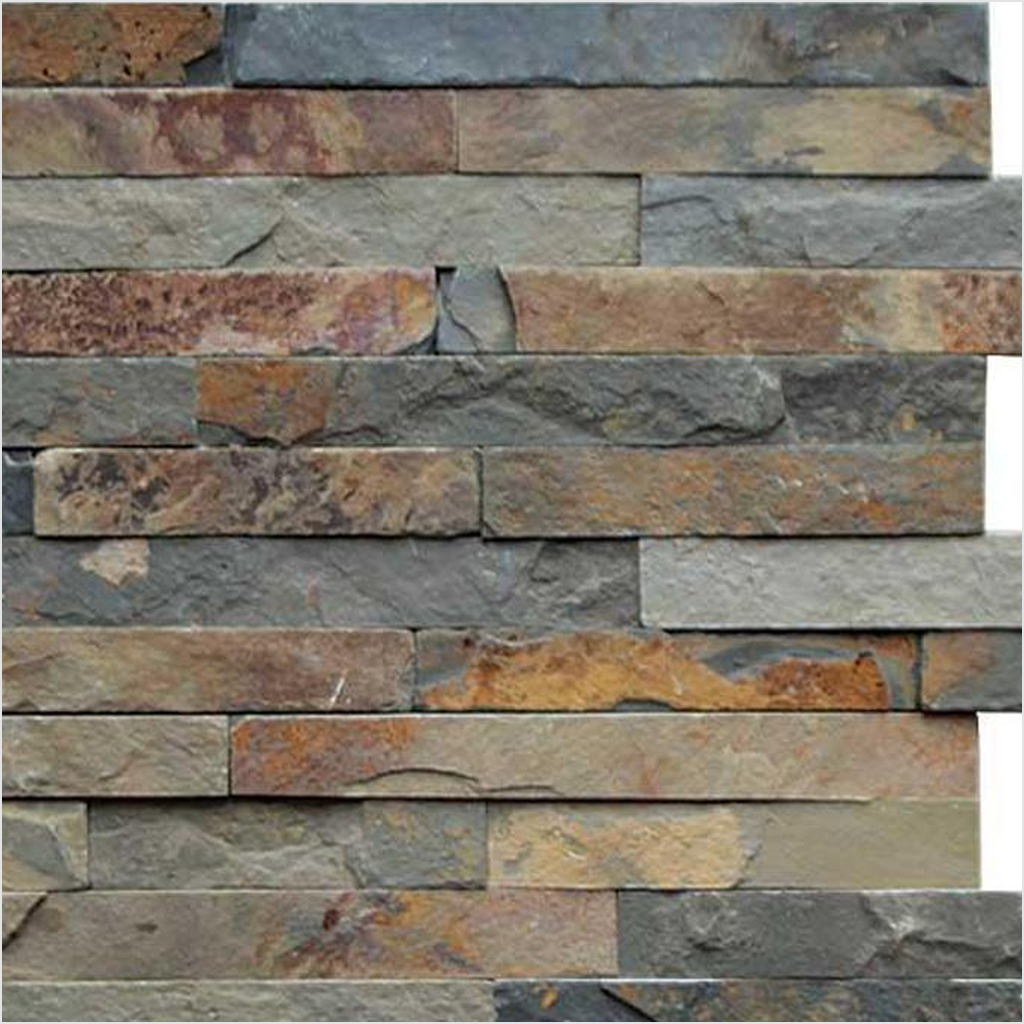 Prezio Stone Terracove Ledger Stone Panel, Cement Backed - c6 finish swatch