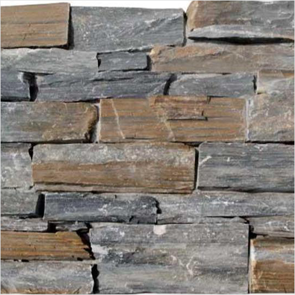 Prezio Stone Stonegate Castle Stone Panel, Cement Backed - c8 finish swatch
