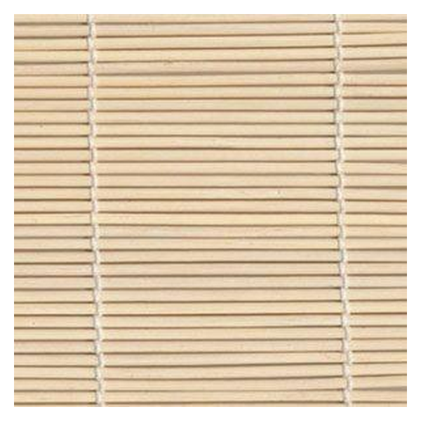 Vanguard Shade Woven Wood Shade, Natural Bamboo, Custom Cut - Capri Ivory colorway swatch