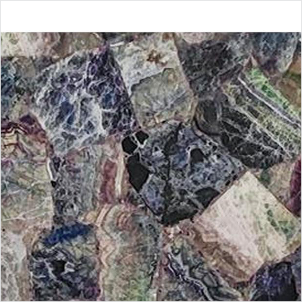 Prezio Stone Translucent Semi-Precious Slab Program - cfl finish swatch