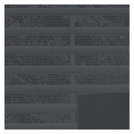 Vanguard Shade Horizontal Sheer Shade, Room Darkening, Custom Cut - Charcoal colorway swatch