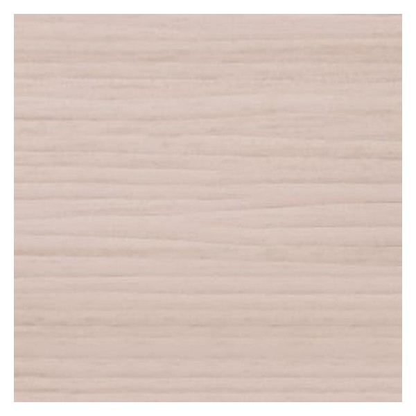 Vanguard Shade 2 in. Designer Routeless Faux Wood Blind, Custom Cut Width - Cottage White colorway swatch