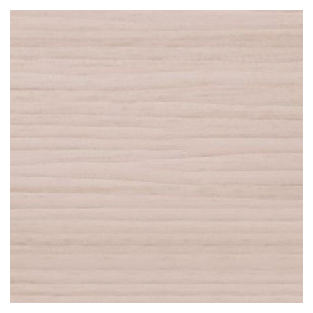 Vanguard Shade 2 in. Designer Routeless Faux Wood Blind, Custom Cut Width - Cottage White colorway swatch
