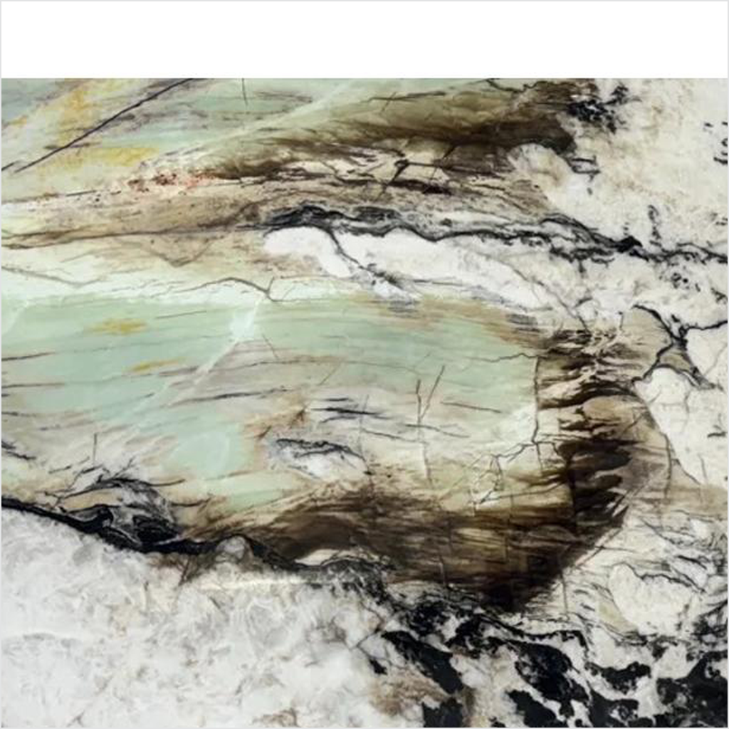 Prezio Stone Translucent Quartzite Slab Program - ctq finish swatch