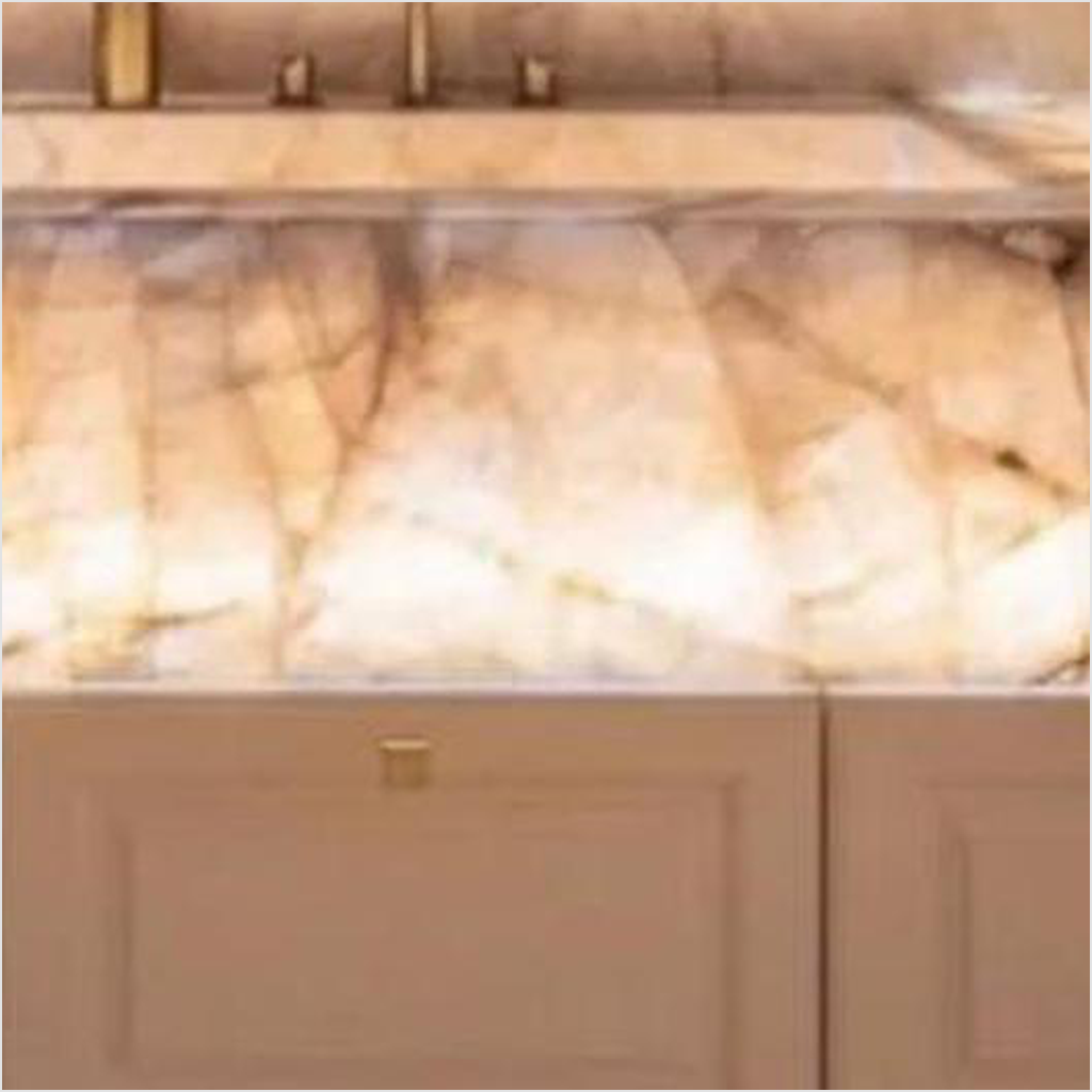 Prezio Stone Translucent Quartzite Slab Program - cwq finish swatch