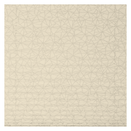 Vanguard Shade 1 in. Pleated Shade, Light Filtering, Custom Cut - Ecru colorway swatch