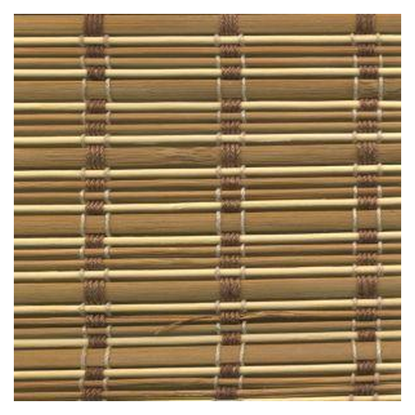 Vanguard Shade Woven Wood Shade, Natural Bamboo, Custom Cut - Fiji Natural colorway swatch