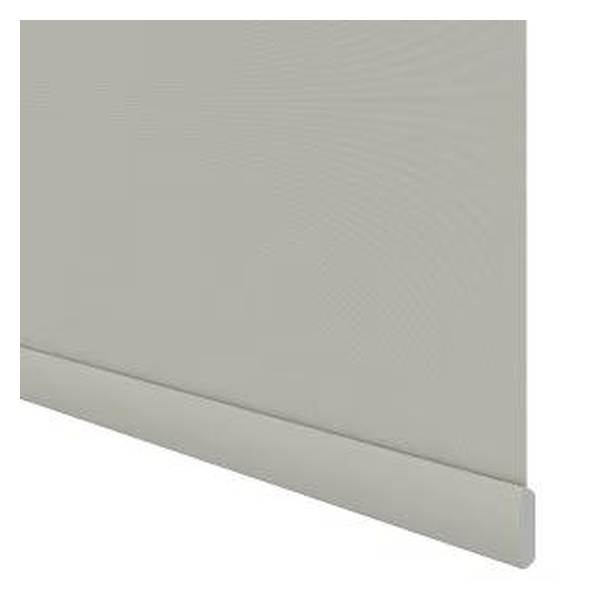 Vanguard Shade No Drill Roller Shade, Light Filtering, Custom Cut - Finnley Light Gray colorway swatch