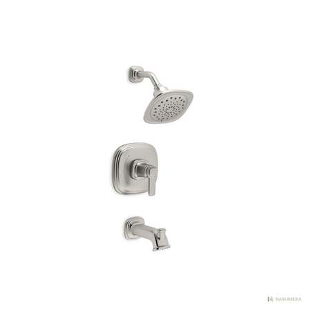 Namimera Single-Handle 3-Spray Tub and Shower Faucet with Valve, 1.75 GPM, Polished Chrome - bn finish