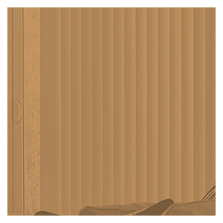 Vanguard Shade Wood Cornice, Custom Width - Golden Oak colorway swatch