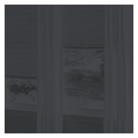 Vanguard Shade 2 in. Pleated Shade, Light Filtering, Custom Cut - Graphite colorway swatch
