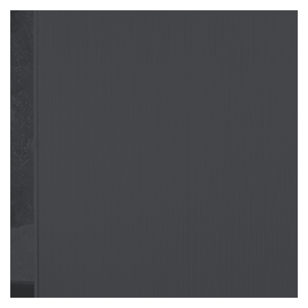 Vanguard Shade Vertical Cellular Shade, Blackout, Cordless Track, Custom Cut - Graphite colorway swatch