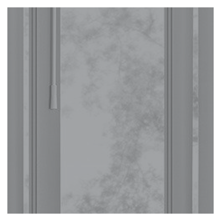 Vanguard Shade 3.5 in. Replacement Vertical Blind Louvers, 10 Pack - Gray colorway swatch