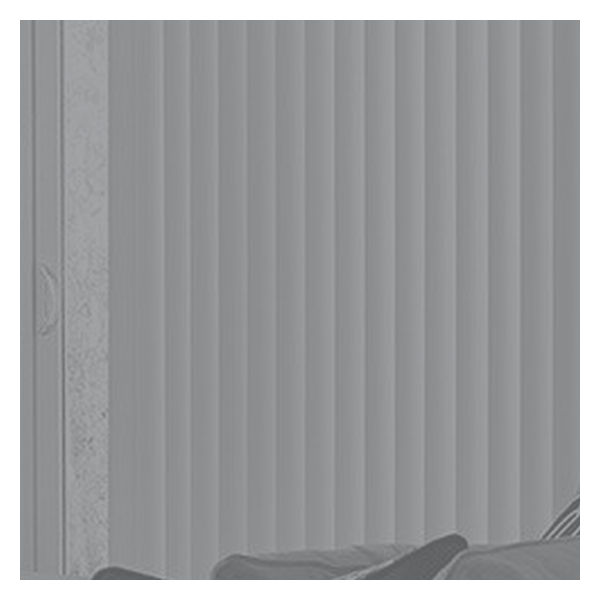 Vanguard Shade Wood Cornice, Custom Width - Gray colorway swatch