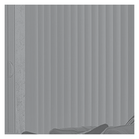 Vanguard Shade Wood Cornice, Custom Width - Gray colorway swatch