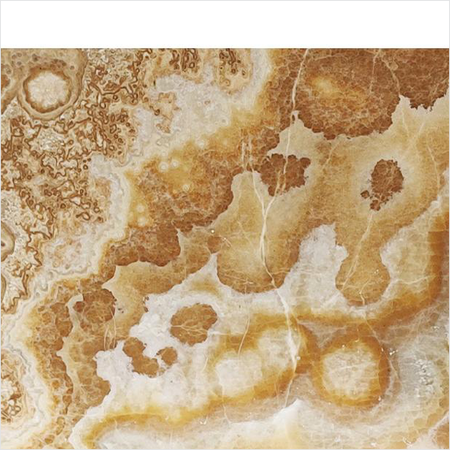 Prezio Stone Translucent Onyx Slab Program - ink finish swatch