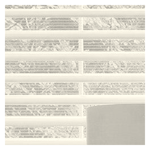 Vanguard Shade Horizontal Sheer Shade, Room Darkening, Custom Cut - Ivory colorway swatch