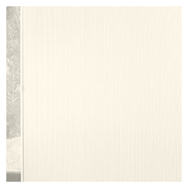 Vanguard Shade Vertical Cellular Shade, Blackout, Cordless Track, Custom Cut - Ivory colorway swatch