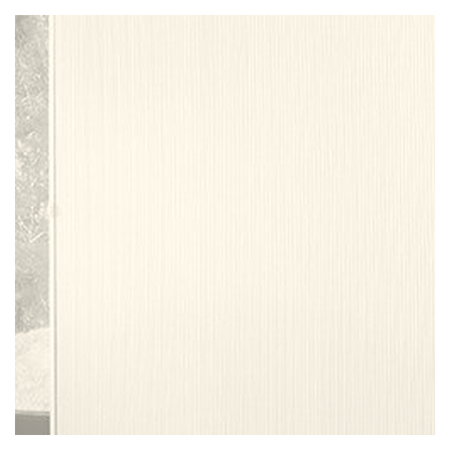 Vanguard Shade Vertical Cellular Shade, Blackout, Cordless Track, Custom Cut - Ivory colorway swatch