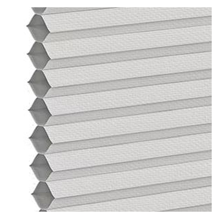 Vanguard Shade Motorized Cellular Shade, Rechargeable, Custom Cut - Light Cream colorway swatch