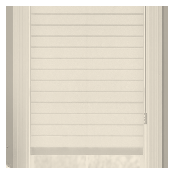 Vanguard Shade Horizontal Sheer Shade, Light Filtering, Custom Cut - Linen colorway swatch