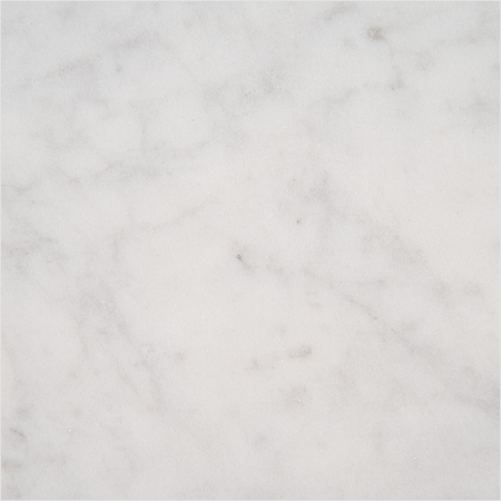 Prezio Stone Carrara White Marble Slab Program - mat finish swatch
