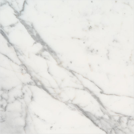 Prezio Stone Calacatta White Marble Slab Program - mat finish swatch