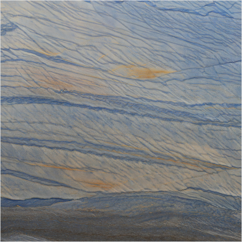 Prezio Stone Azul Macaubas Quartzite Slab Program - mat finish swatch