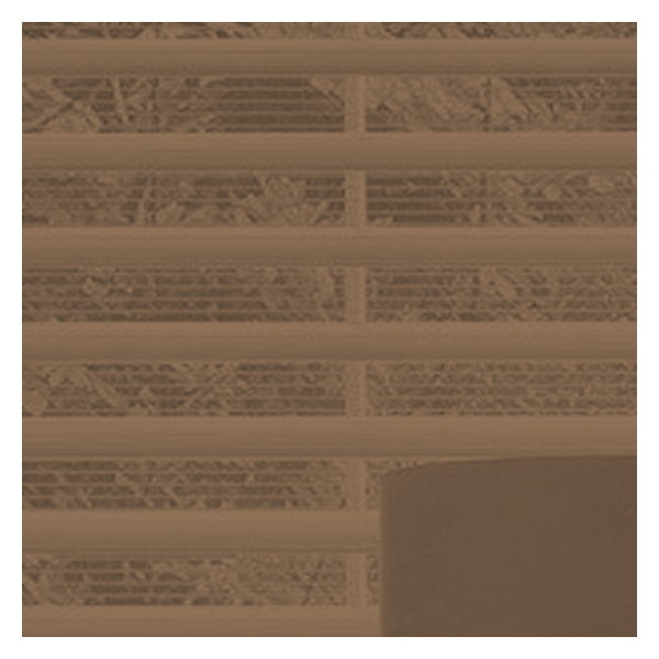 Vanguard Shade Horizontal Sheer Shade, Room Darkening, Custom Cut - Mocha colorway swatch
