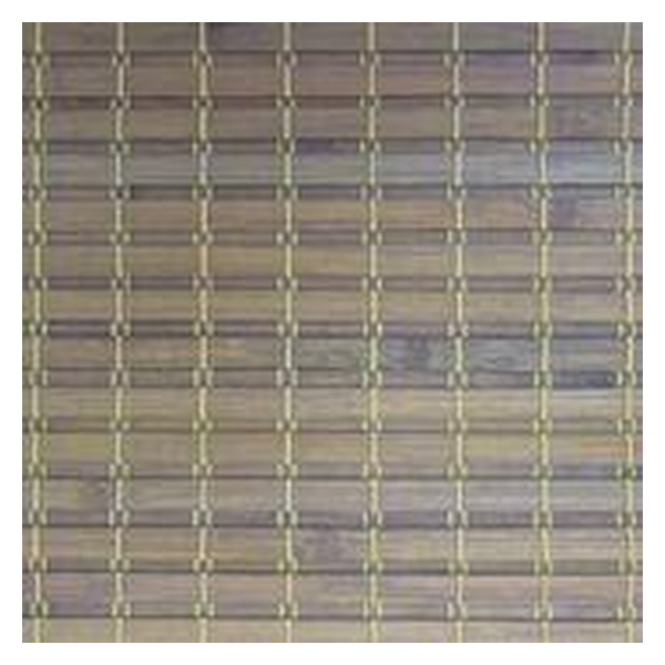 Vanguard Shade Cordless Woven Wood Shade, Natural Bamboo, Custom Cut - Montego Flint colorway swatch
