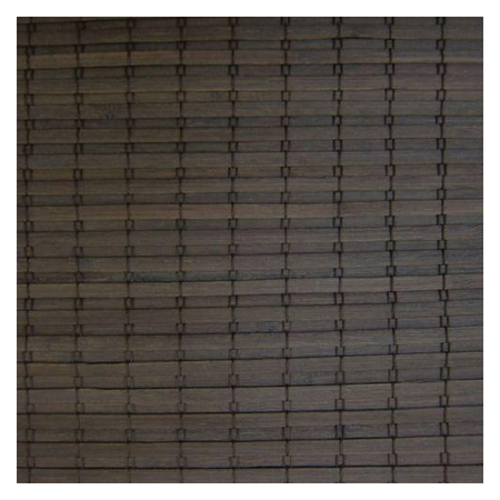 Vanguard Shade Cordless Woven Wood Shade, Natural Bamboo, Custom Cut - Montego Java colorway swatch